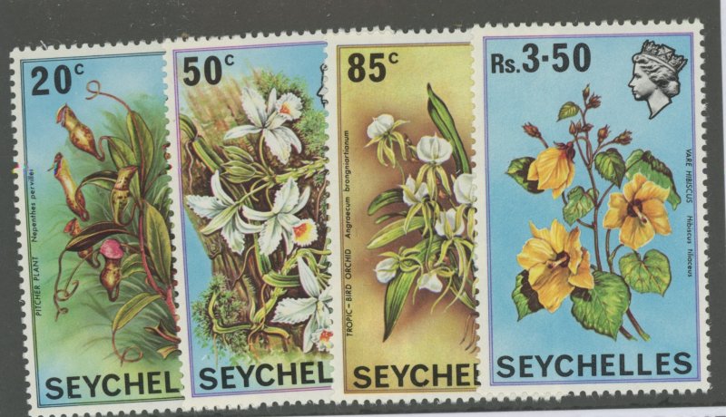 Seychelles 280-3 * mint NH flowers (2110 17)