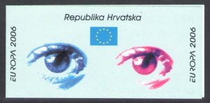 2006 EUROPE CEPT Croatia, Booklet, MNH**