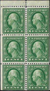498e Mint,OG,NH... Booklet Pane... SCV $4.25