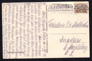 Austria 1932 SC 327 Used on Picture Postcard