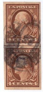 U.S. - 346 - Line Pair - Fine/Very Fine - Used