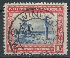 South West Africa 1931 - 1d English - SG75 used