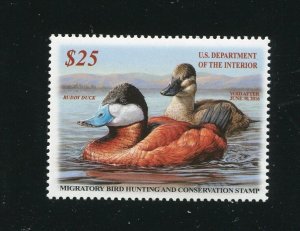 RW82 Ruddy Ducks Federal Duck Stamp MNH 2015