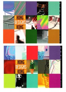Hong Kong Designs 1998 Postcards FDC set design postmark