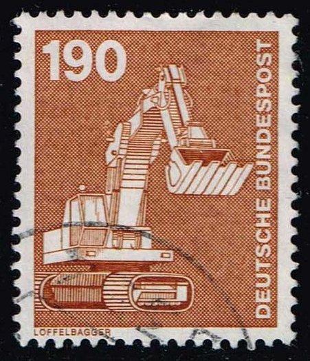 Germany #1187 Power Shovel; Used (0.60)