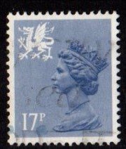 Wales - #WMMH30 Machin Queen Elizabeth II - Used