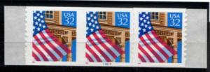 US Stamp #2915A MNH - Flag Over a Porch PNC3 Plate #89899