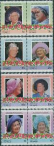 Tuvalu 1985 SG334-341 Queen Mother set Nukulaelae MNH