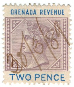 (I.B) Grenada Revenue : Duty Stamp 2d