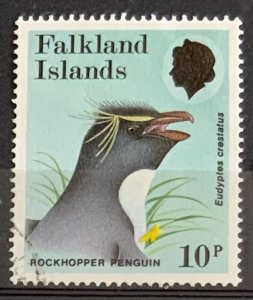 FALKLAND ISLANDS 1986 PENGUIN  10p SG532 FINE USED
