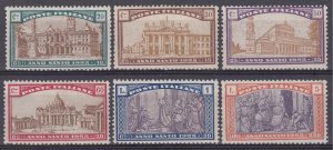 Italy Regno - Sassone n.169-174 cv 150$ MNH** - Anno Santo 1925