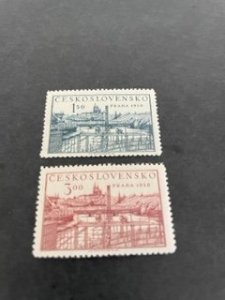 Czechoslovakia sc 434,435 MH