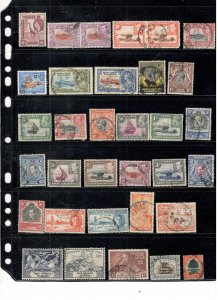 KUT COLLECTION ON STOCK SHEET MINT/USED