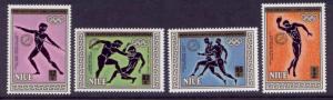 Niue 480-3 MNH Sports, Art, Mini South Pacific Games o/p