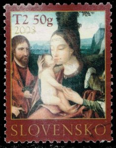 Slovakia #553 Madonna and Child; Used