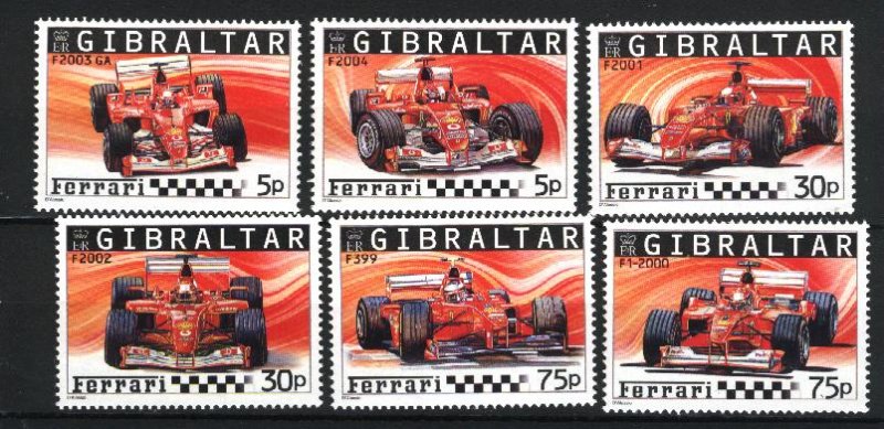 Gibraltar 993-998   M NH VF  PD