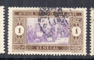 French Senegal 1914 Early Issue Fine Used 1c. NW-231045