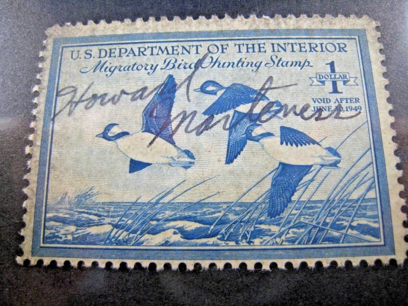 U.S. STAMPS FOR COLLECTORS - SCOTT #RW15   DUCK STAMP    Used   (kbrw15)