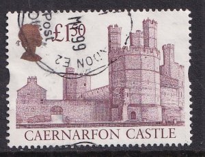 Great Britain   #1446  used  1992  Caernarfon castle  £1.50