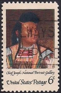 1364 6 cent American, Chief Joseph used EGRADED XF 90 XXF