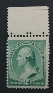 MOMEN: US #213 MINT OG NH POST OFFICE FRESH #29819