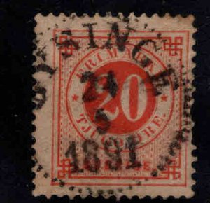 SWEDEN Scott 46 Used nice 1895 cancel