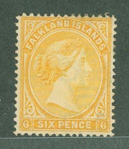 Falkland Islands #16 Unused Single (Queen)