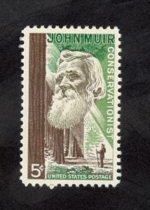 1245 John Muir US Postage Single Mint/nh FREE SHIPPING