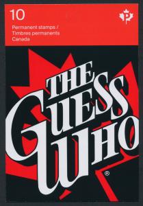 Canada 2659a booklet MNH The Guess Who, Music, Recording artists