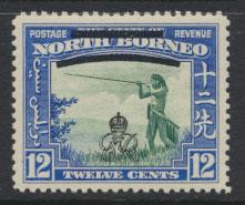 North Borneo  SG 342 SC# 230 MNH    OPT GR Crown - See scan