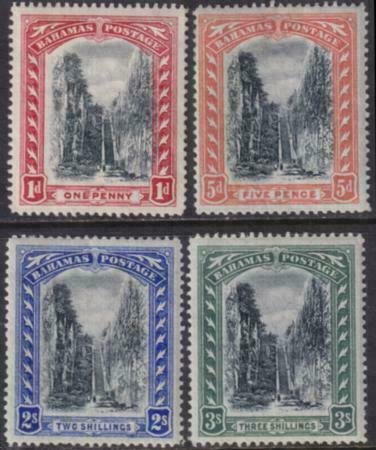 Bahamas 1901-1903 SC 33-36 Mint Set