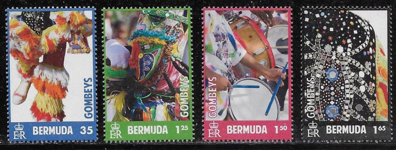 Bermuda Scott #'s 1067 - 1070 MNH