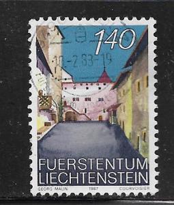 LIECHTENSTEIN, 841, USED, VADUZ CASTLE