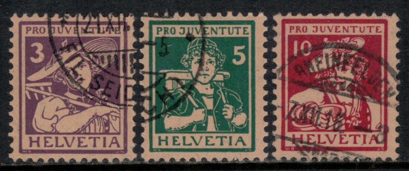 Switzerland #B4-6  CV $126.50