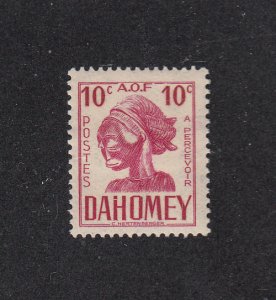 Dahomey Scott #J28a MH