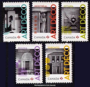 Canada Scott 2472-2476 Mint never hinged.