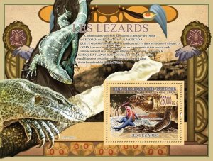 Guinea 2009 MNH - Lizards. YT 974, Mi 6416/BL1664