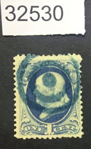 US STAMPS #182 USED LOT #32530