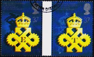 Great Britain. 1990 37p(Pair). S.G.1499/1500. Fine Used