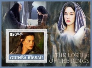 Stamps. Cinema. The Lord of the Rings 2021 year 6 sheets perforated MNH**