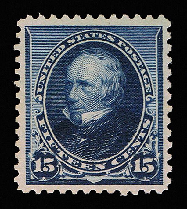 EXCEPTIONAL SCOTT #227 VF-XF MINT OG PSE CERT 1890 ABNC 15¢ INDIGO