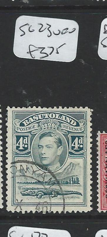 BASUTOLAND  (P0409B) KGVI   4D    CROCODILE  SG  23  VFU