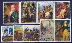 Equatorial Guinea Mi 569-577 MNH American Bicentennial ZAYIX 0224M0024M