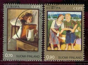 Finland; 1975: Sc. # 572-573: Used Cpl. Set