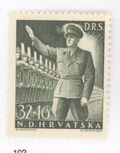 Croatia, Scott #B68, MNH