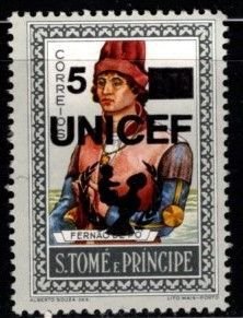 Sao Tome and Principe - #477 Fernao de Po Surcharged - MNH