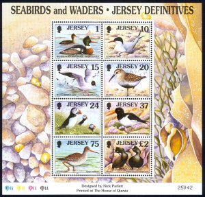 Jersey Sc# 785a MNH Souvenir Sheet 1997 Birds