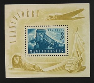 Hungary, 1948,  SC CB2, LH, Souvenir Sheet, VF