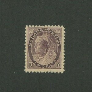 1898 Canada Postage Stamp #83 Mint Hinged F/VF Original Gum