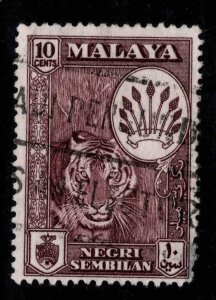 MALAYA Negri Sembilan Scott 69 Used coat of arms stamp